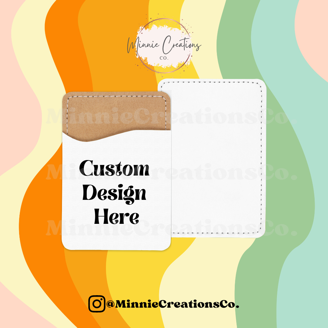 Spooky Card Holder Wallet | Halloween Phone Leather Wallet Card holder