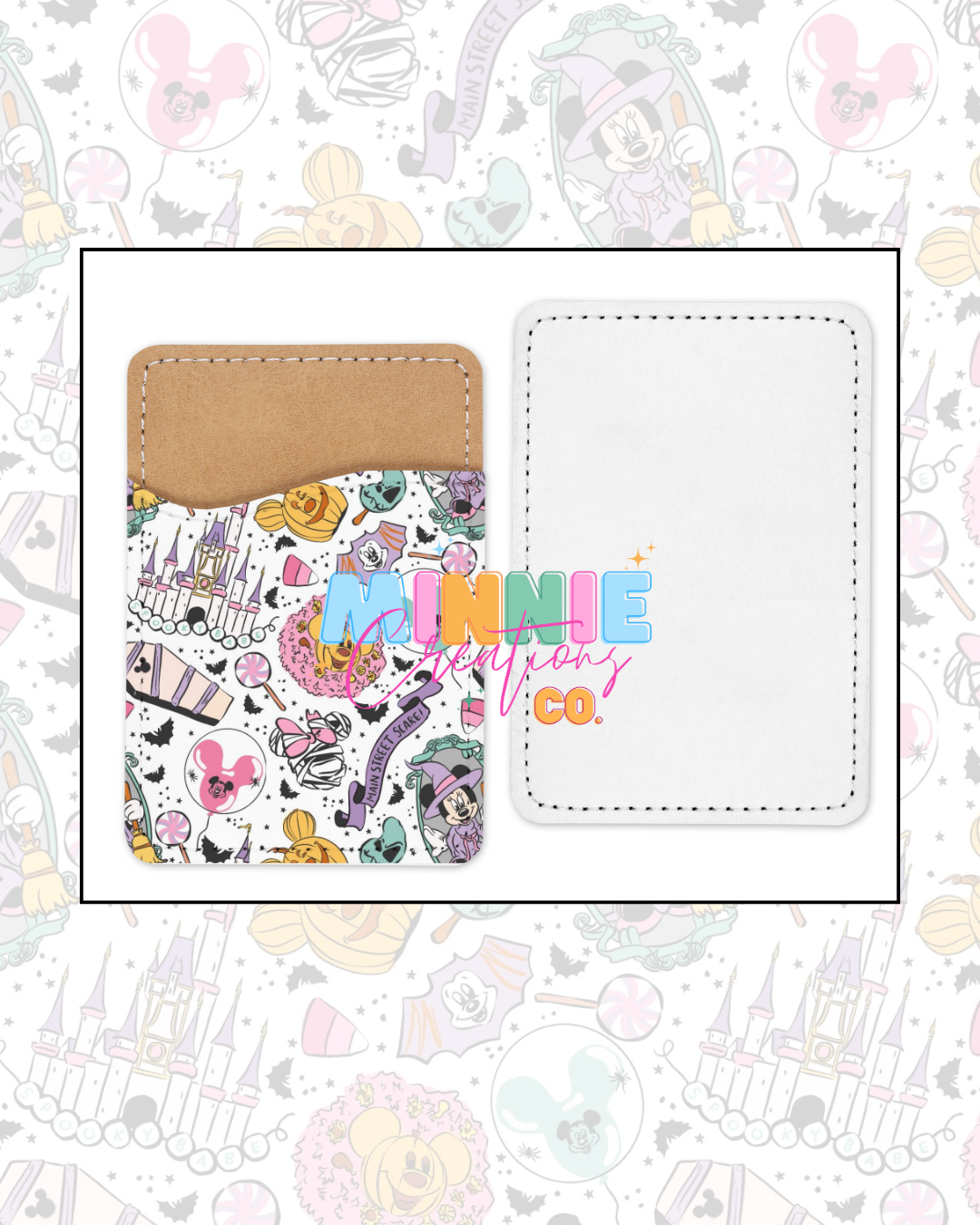Magical Inspired Wallets| Not so Spooky Custom Card phone wallet