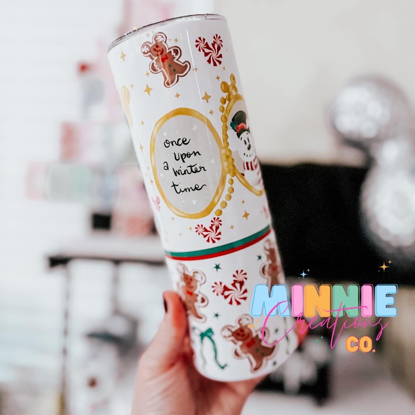 Winter Magic Inspired 20oz Skinny Tumblers