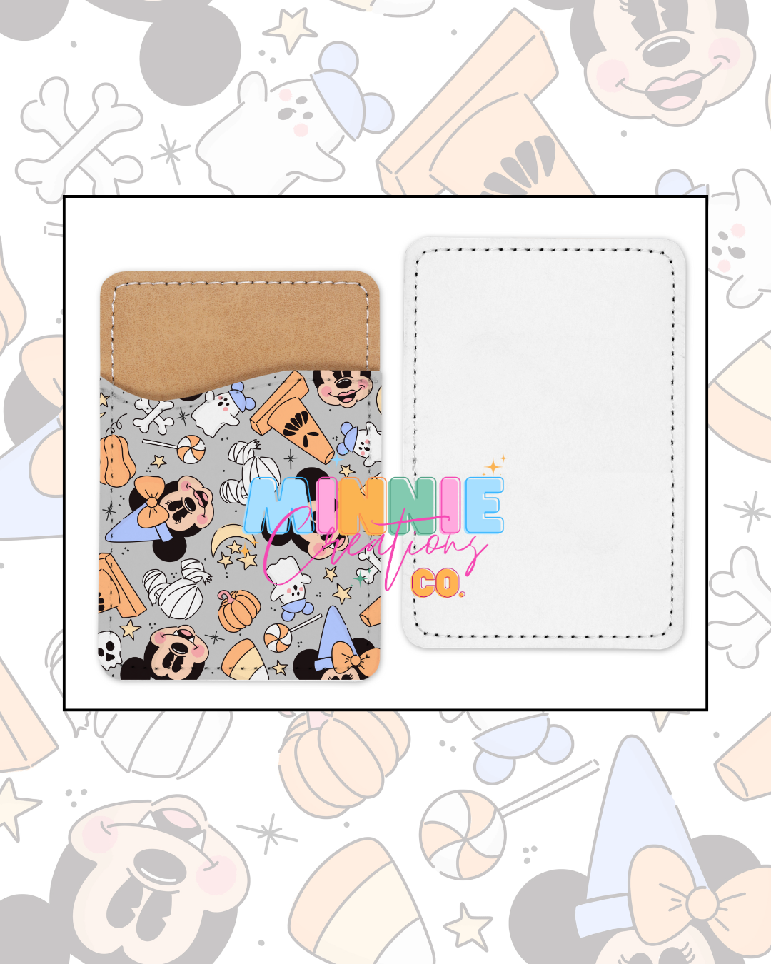Magical Inspired Wallets| Not so Spooky Custom Card phone wallet
