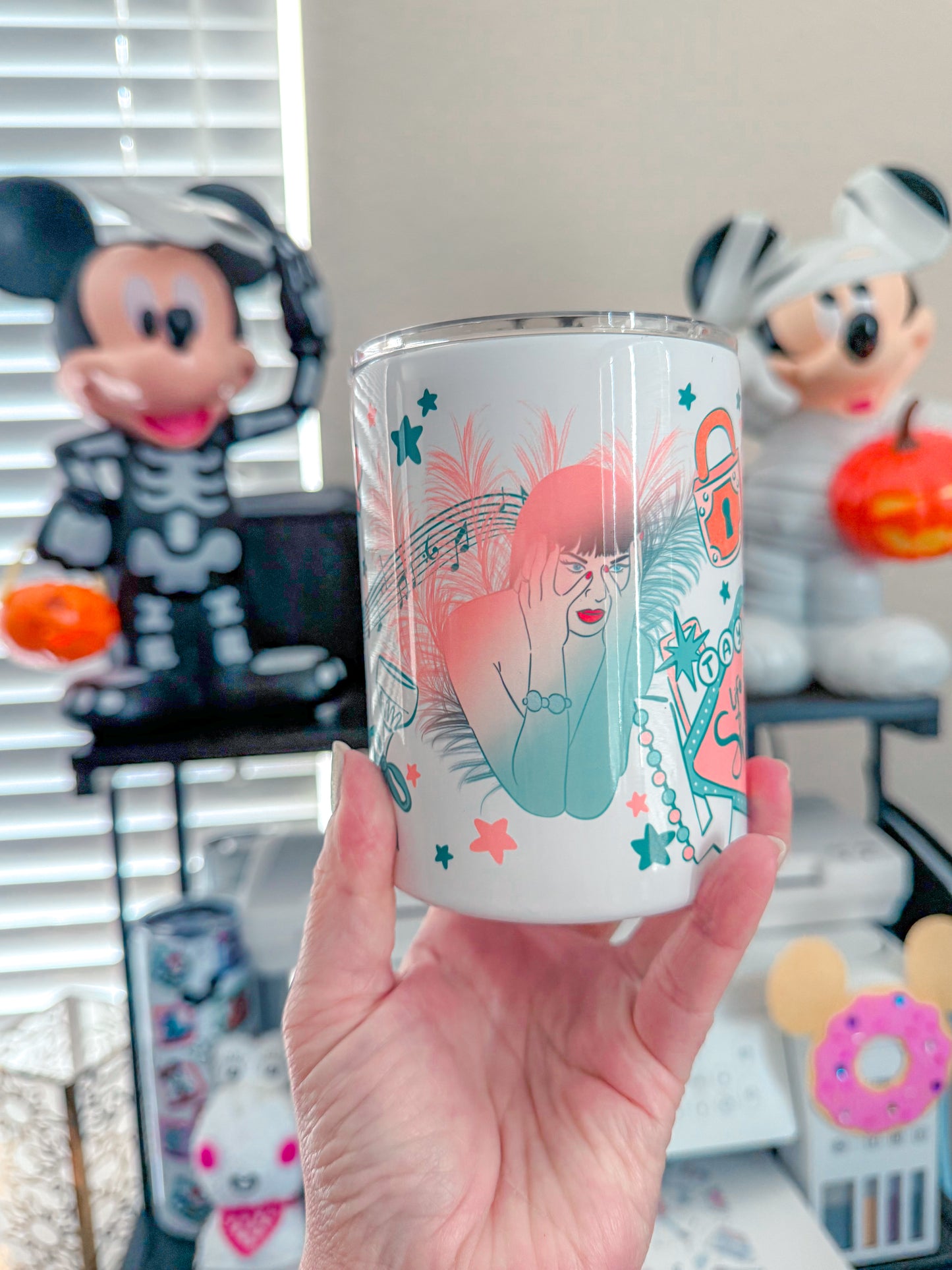TS (Showgirl) Low Ball Travel tumbler