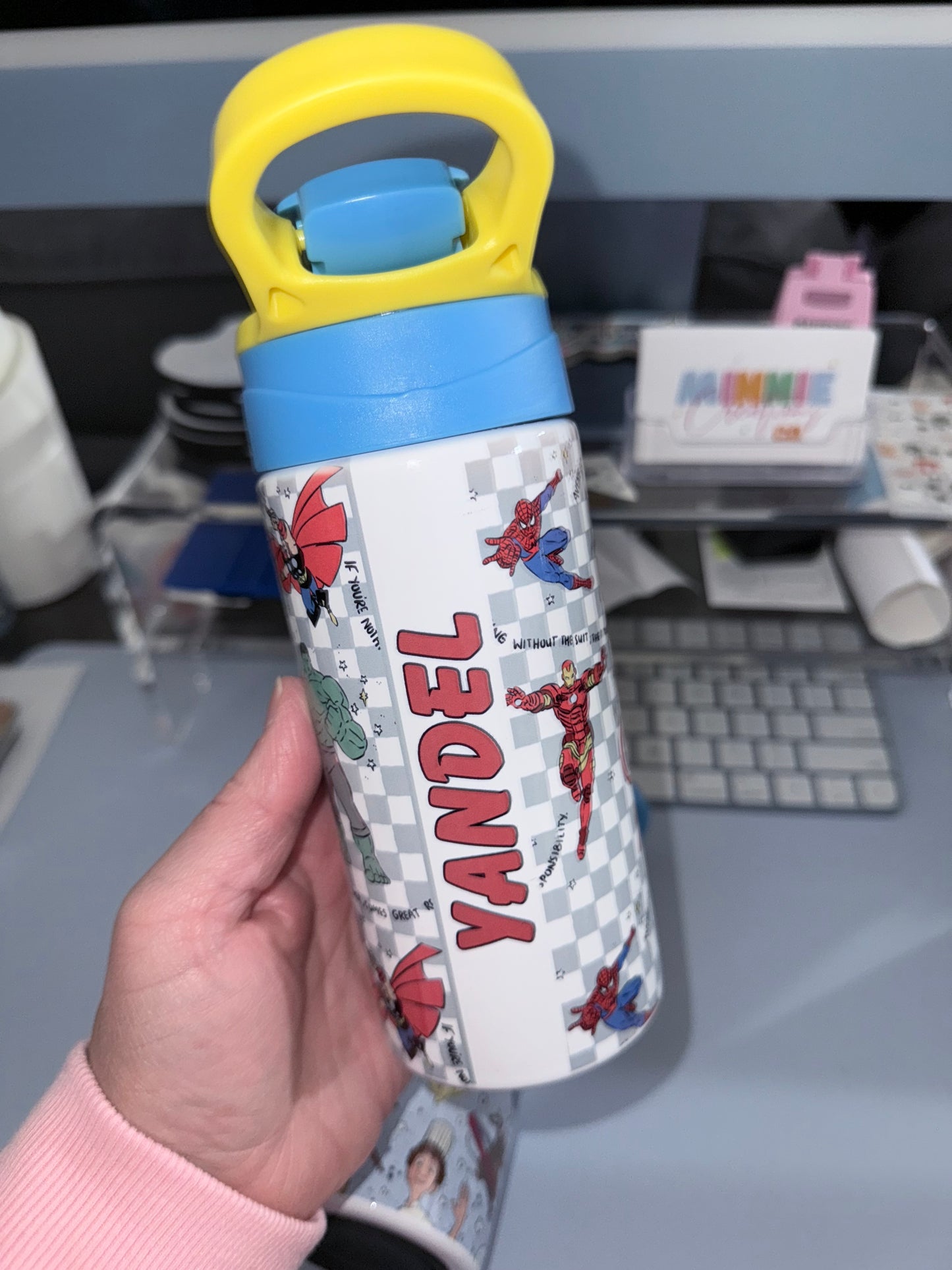 Custom Kids Water Bottles | Custom 12oz Water Bottle | Sublimated Kids Water Bottles