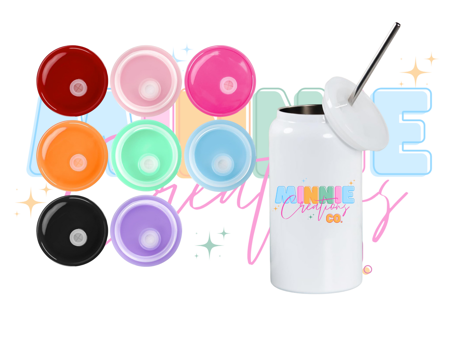 Acrylic Replacement Lids | Color Lids