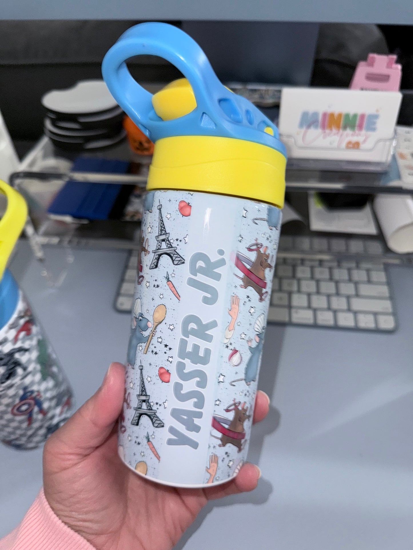 Custom Kids Water Bottles | Custom 12oz Water Bottle | Sublimated Kids Water Bottles