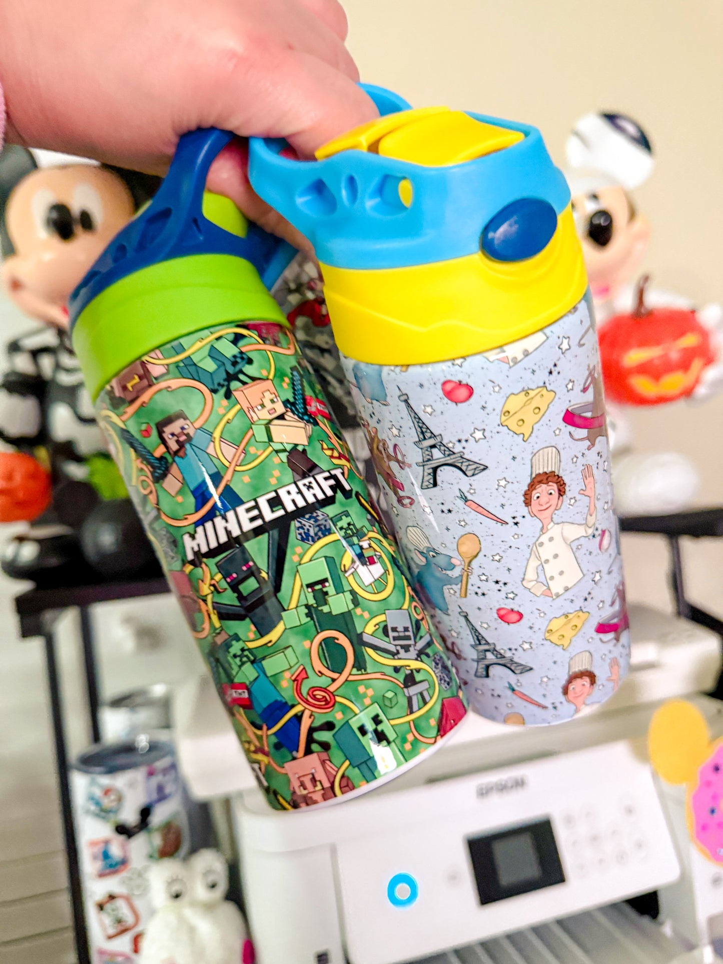 Custom Kids Water Bottles | Custom 12oz Water Bottle | Sublimated Kids Water Bottles