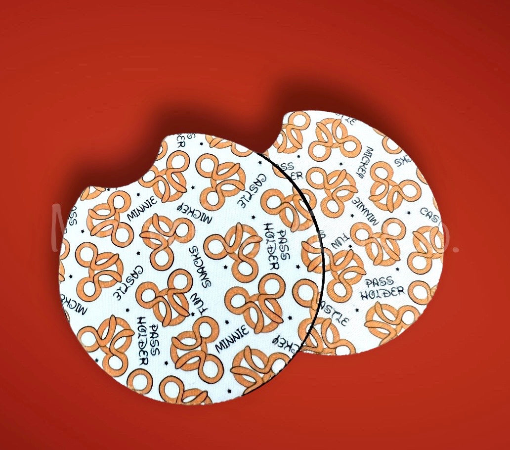 Pretzel Car Coasters