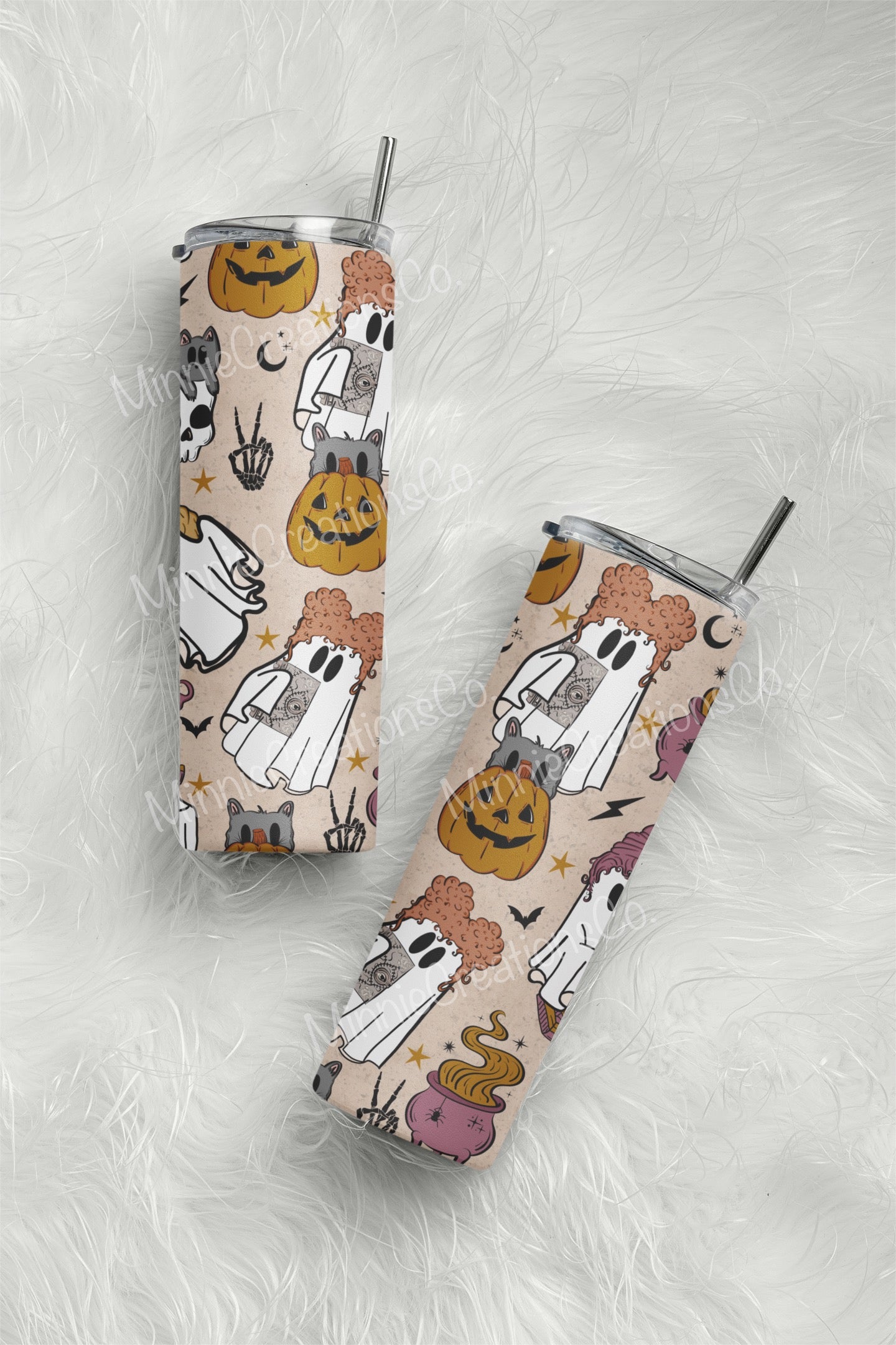 Witch Ghosties 20oz Skinny Tumblers