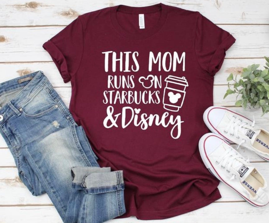 Moms Run on Magic Tee