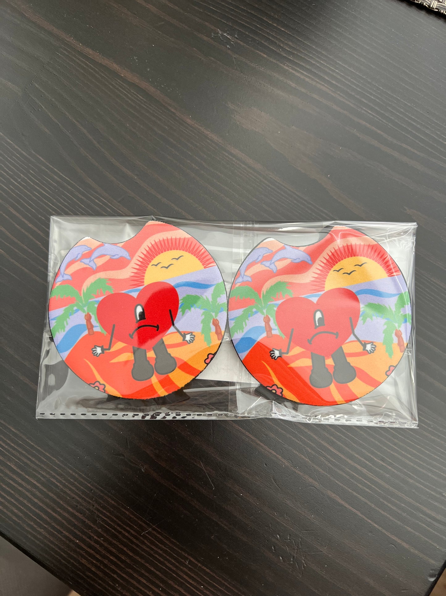 Bad Bunny Inspired “Un Verano Sin ti” Coasters