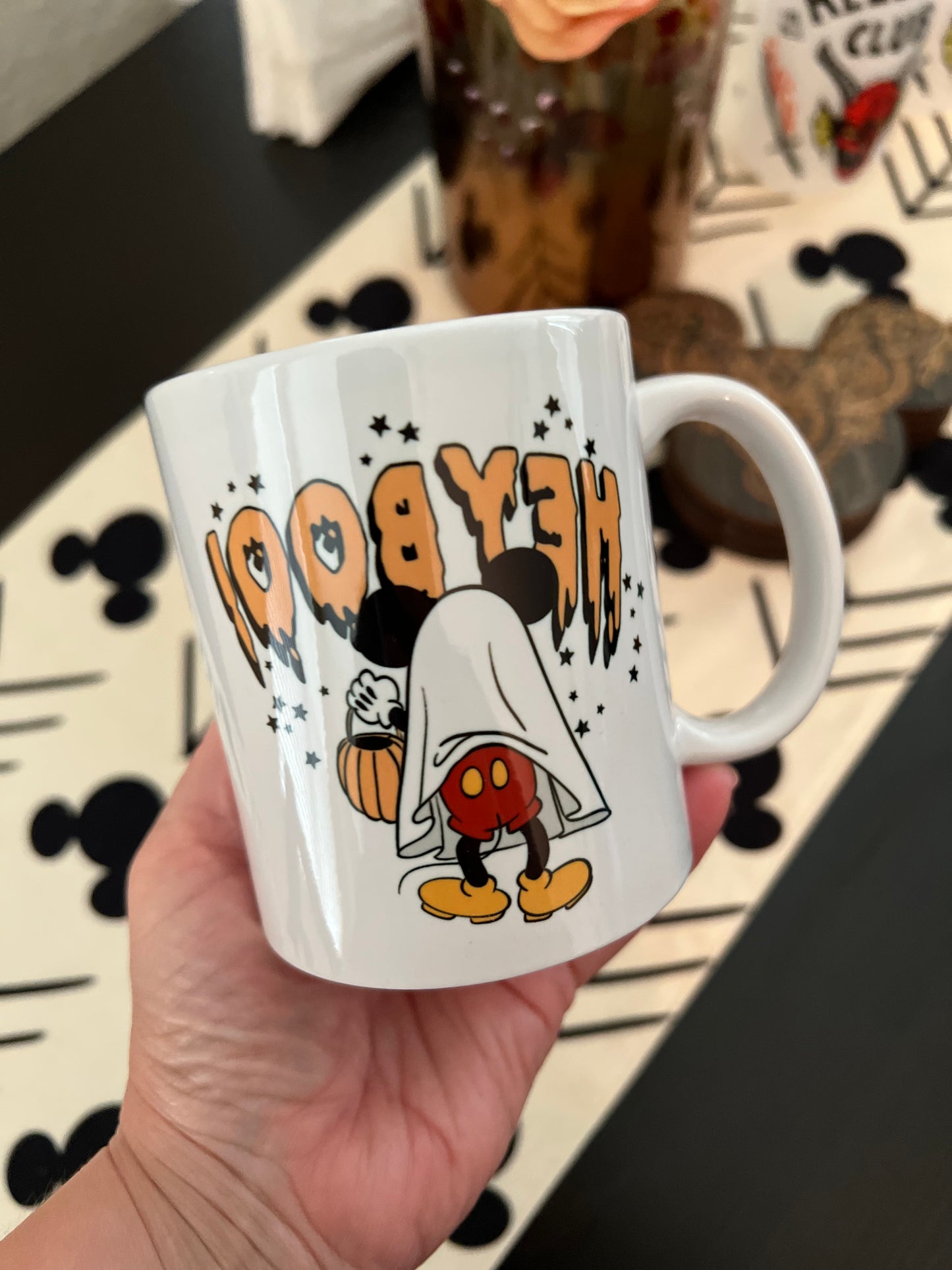Hey Boo Halloween Mug