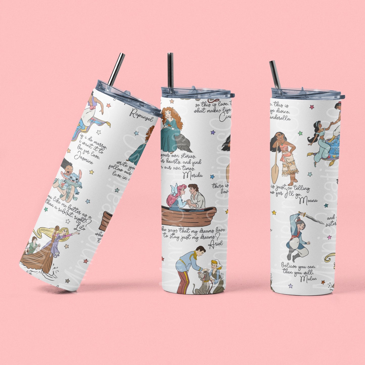 Fairytales 20oz Skinny Tumblers