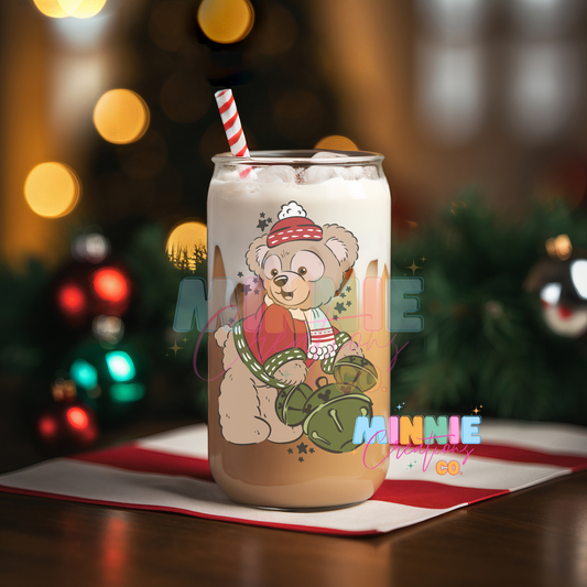 Bear Christmas Beer Can Cup