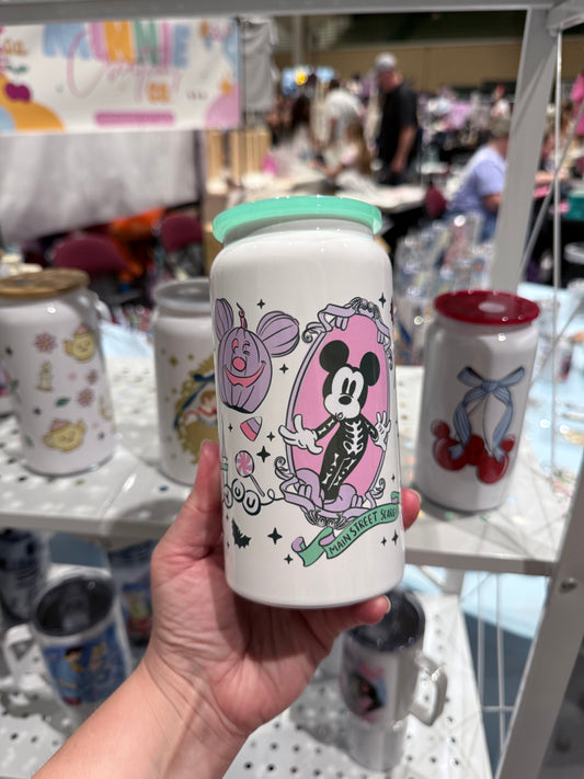Pastel Halloween White Cup | Insulated Beer Can Cups