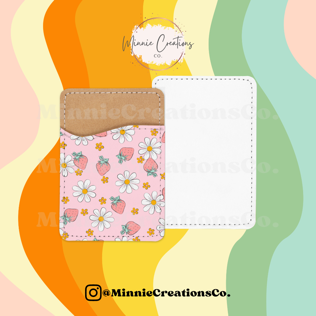 Custom Card Holder Wallet | Phone Leather Wallet Card holder