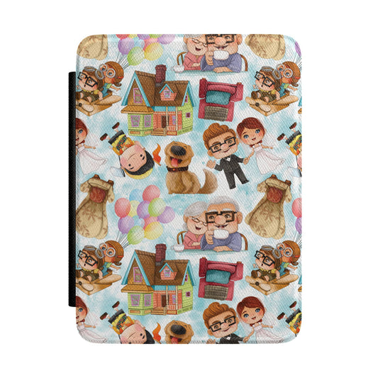 Up-themed Pattern Kindle Case — Cute Pixar-Inspired Adventure Design