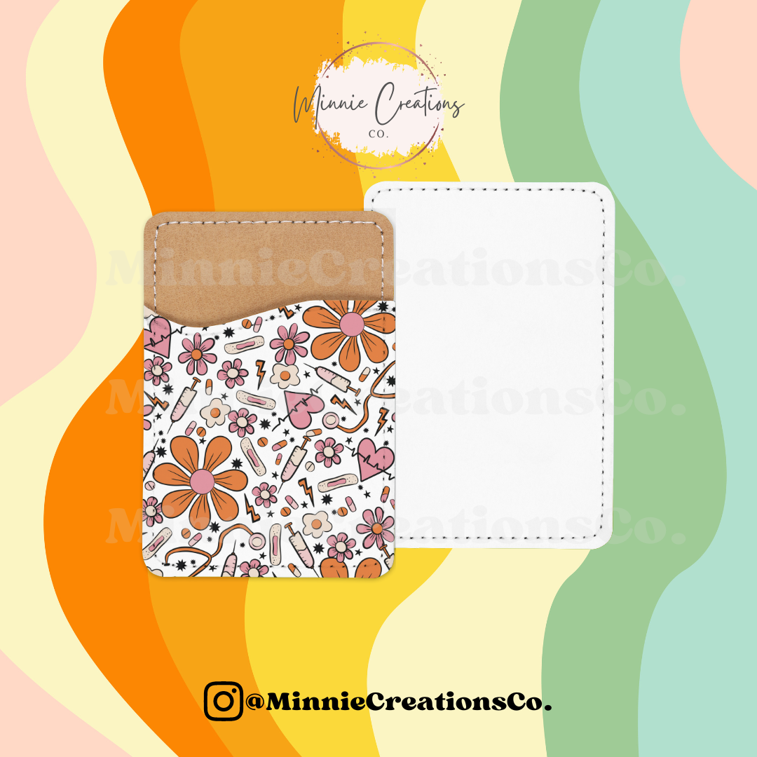 Custom Card Holder Wallet | Phone Leather Wallet Card holder