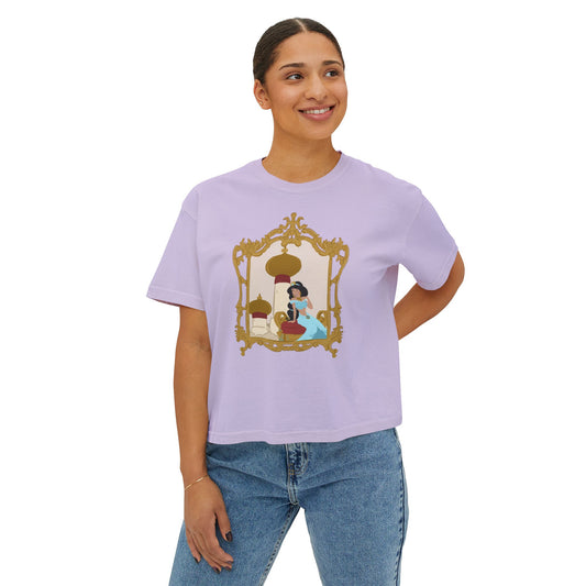 Women's Boxy Tee | New World Inspired | Princess Tee
