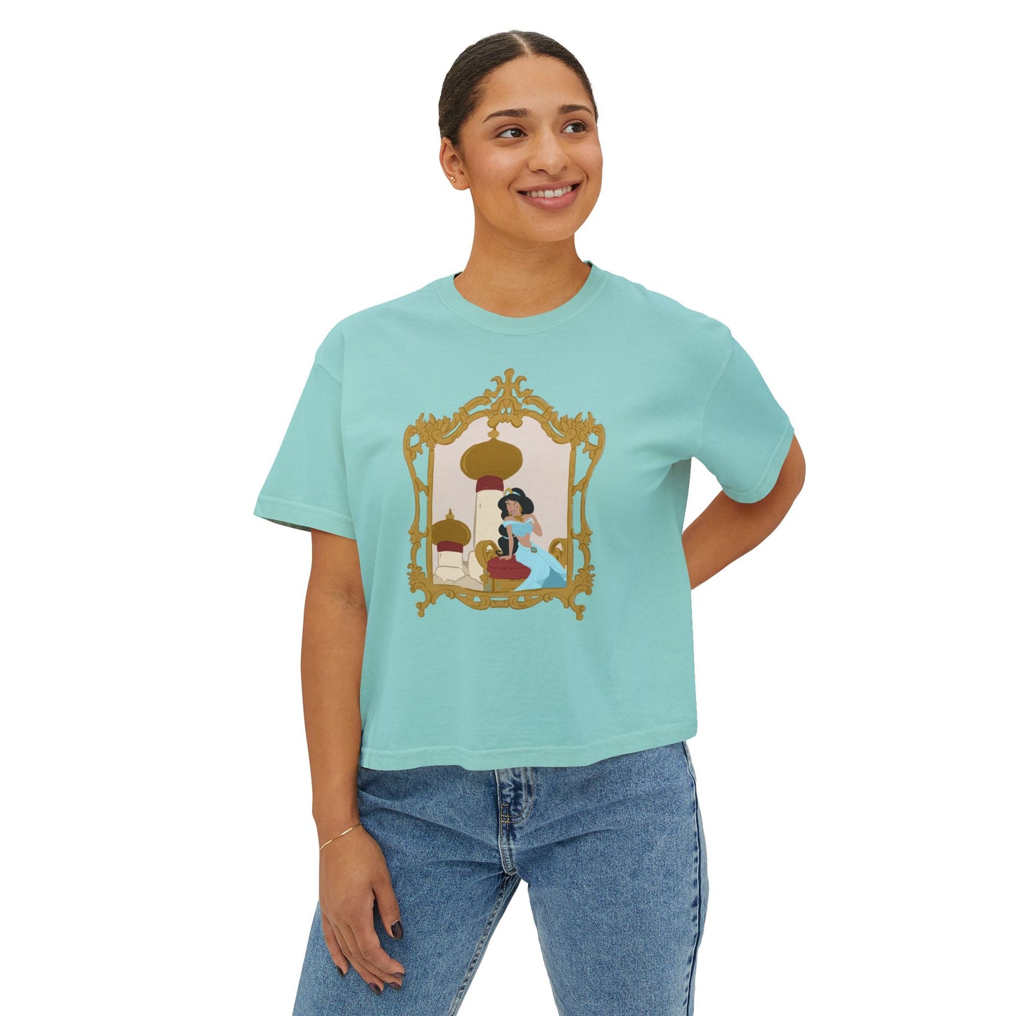 Women's Boxy Tee | New World Inspired | Princess Tee