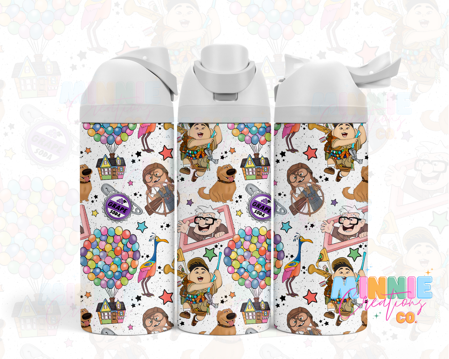 Adventure is Waiting Inspired 24oz Water Bottle