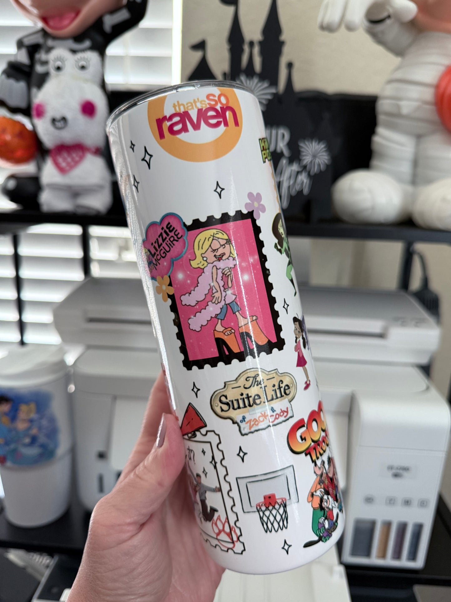 Custom Lizzie Inspired 20oz Skinny Tumblers