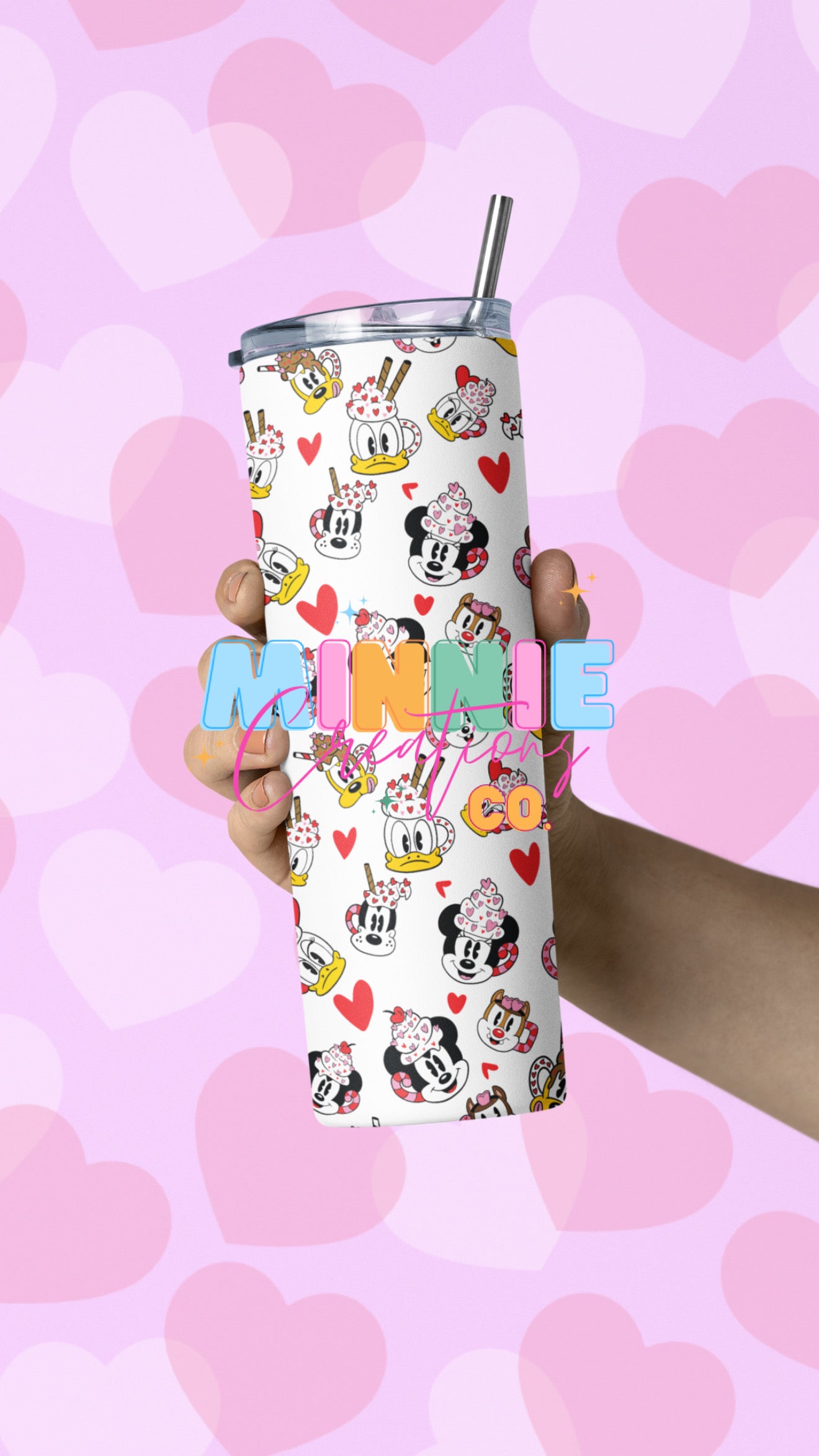 Love mugs 20oz Skinny Tumblers