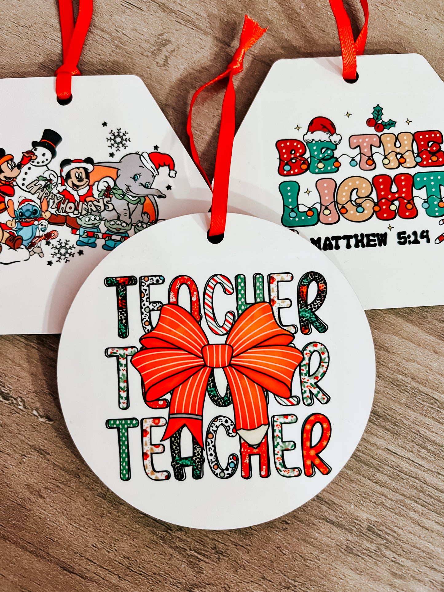 Teacher Ornament | Christmas Decoration | Gifts