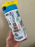 Kids Affirmations Water Bottle | Sublimated Kids Water Bottles