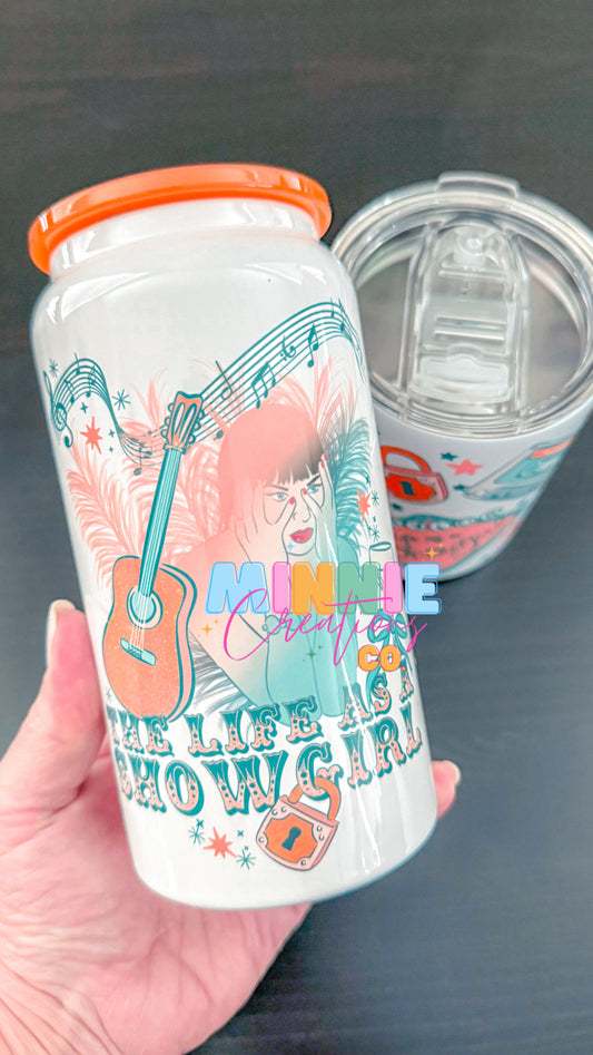 Showgirl  White Cup | Insulated Beer Can Cups