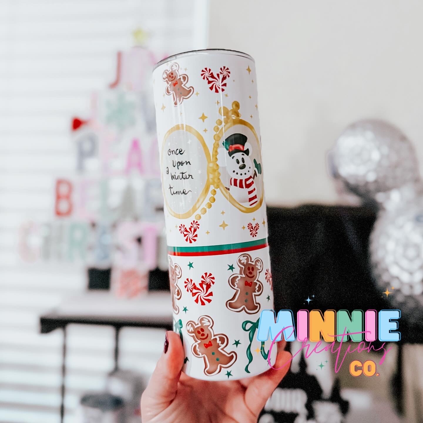 Winter Magic Inspired 20oz Skinny Tumblers