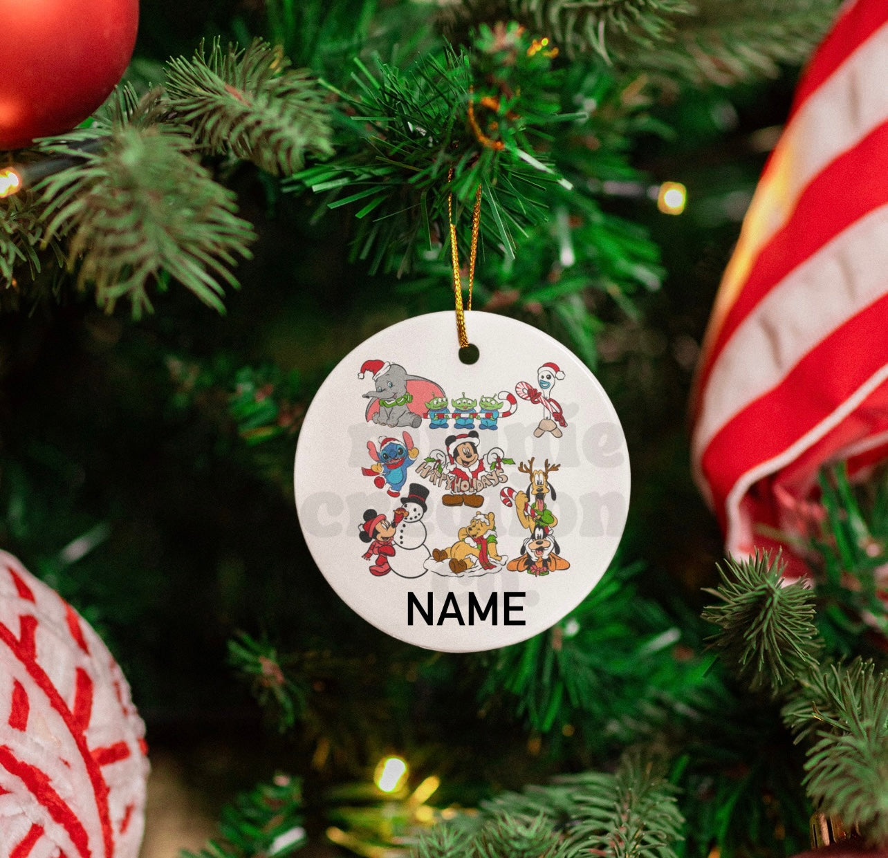 Christmas Magic Ornament | Happy Holidays Decoration | Gifts