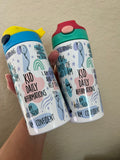 Kids Affirmations Water Bottle | Sublimated Kids Water Bottles