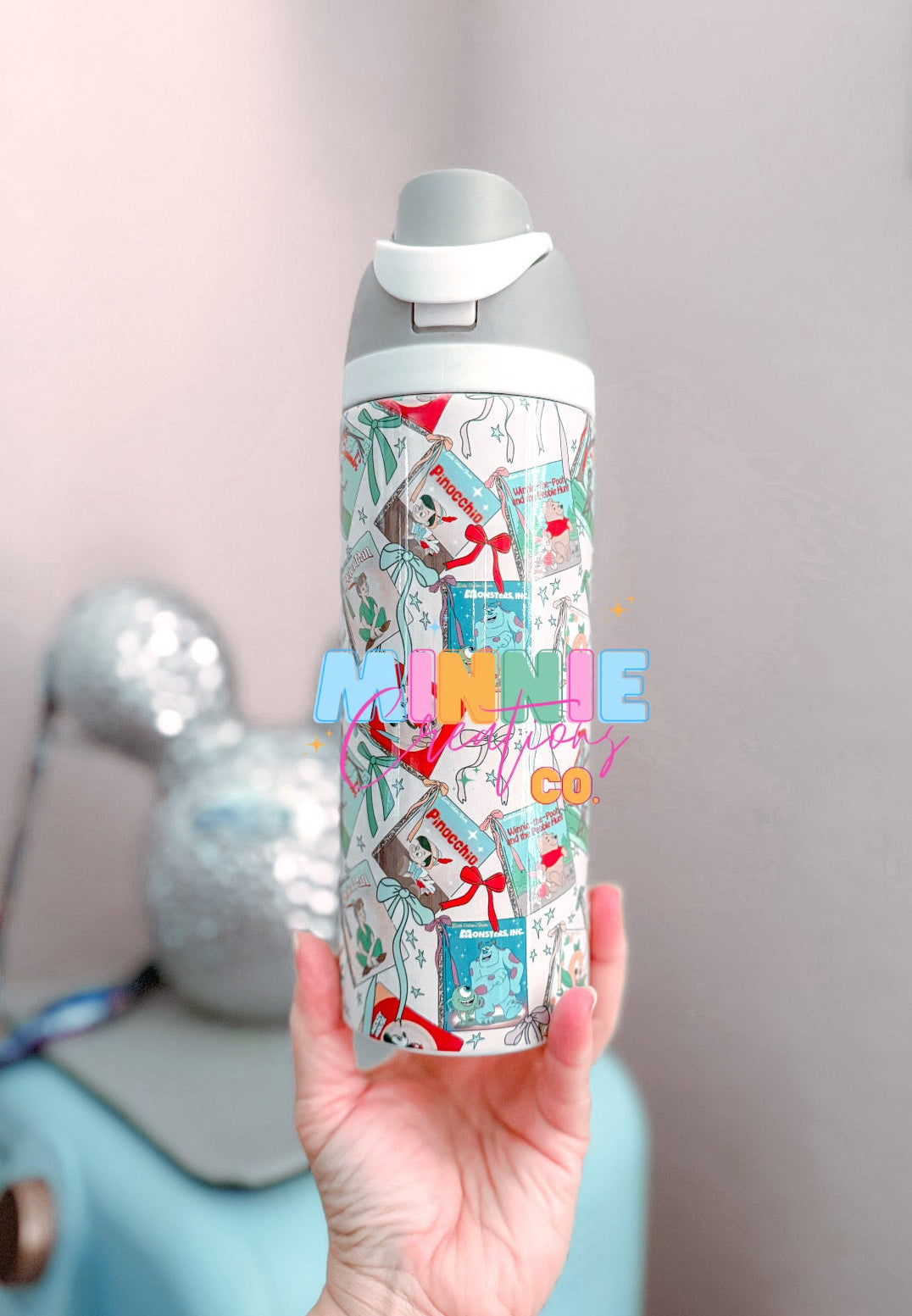 Coquette Magic Inspired 24oz Water Bottle