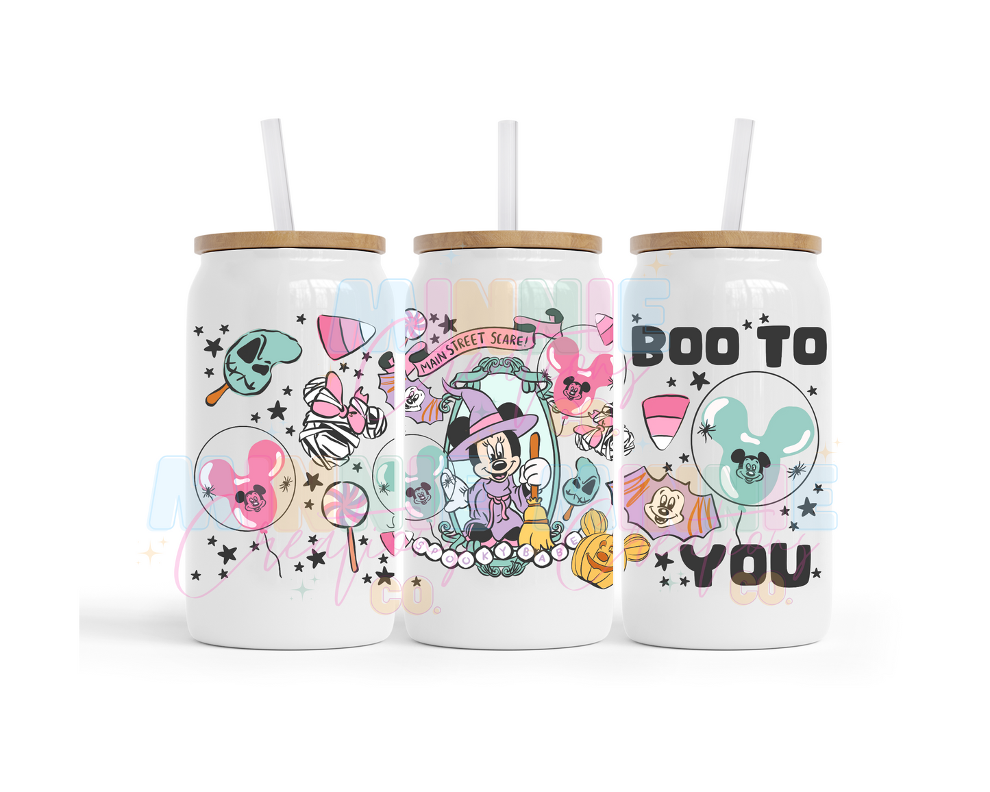 Witch Pastel Halloween White Cup | Insulated Beer Can Cups