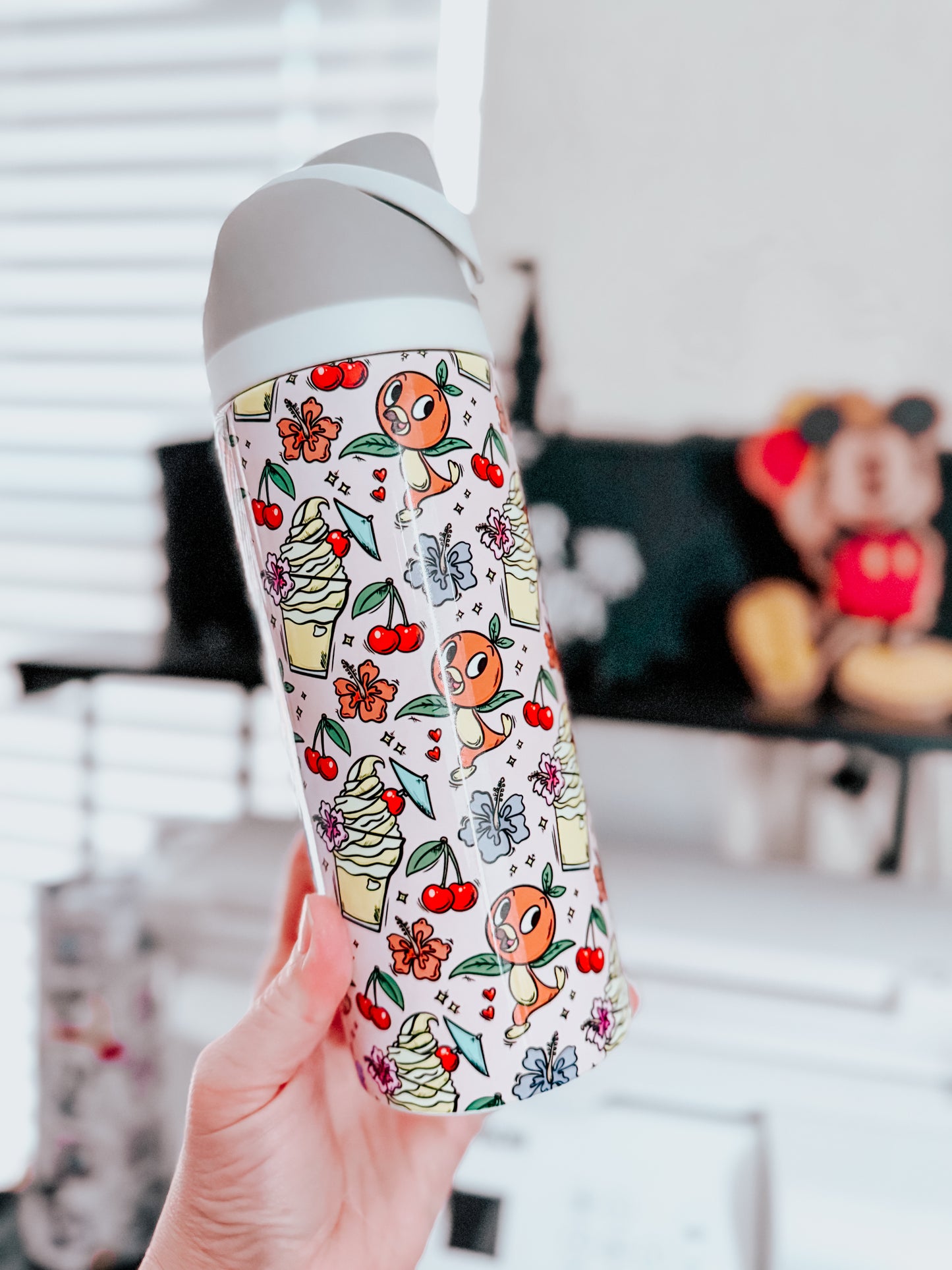 Orange & Whips Inspired 24oz Water Bottle
