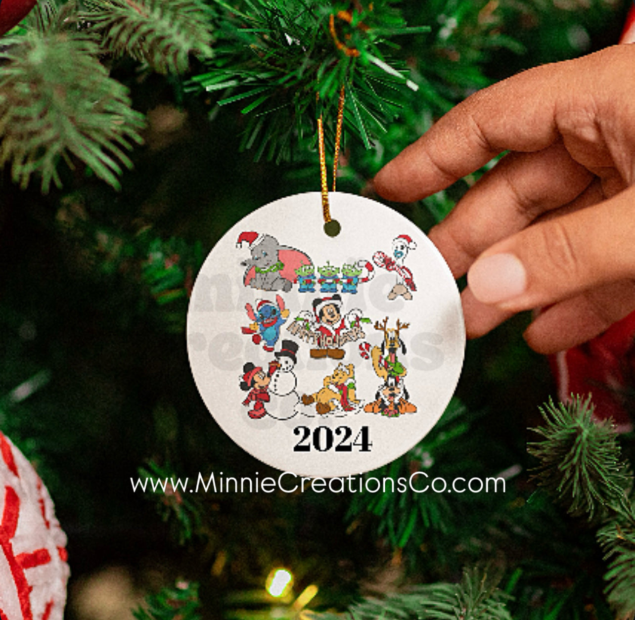 Christmas Magic Ornament | Happy Holidays Decoration | Gifts