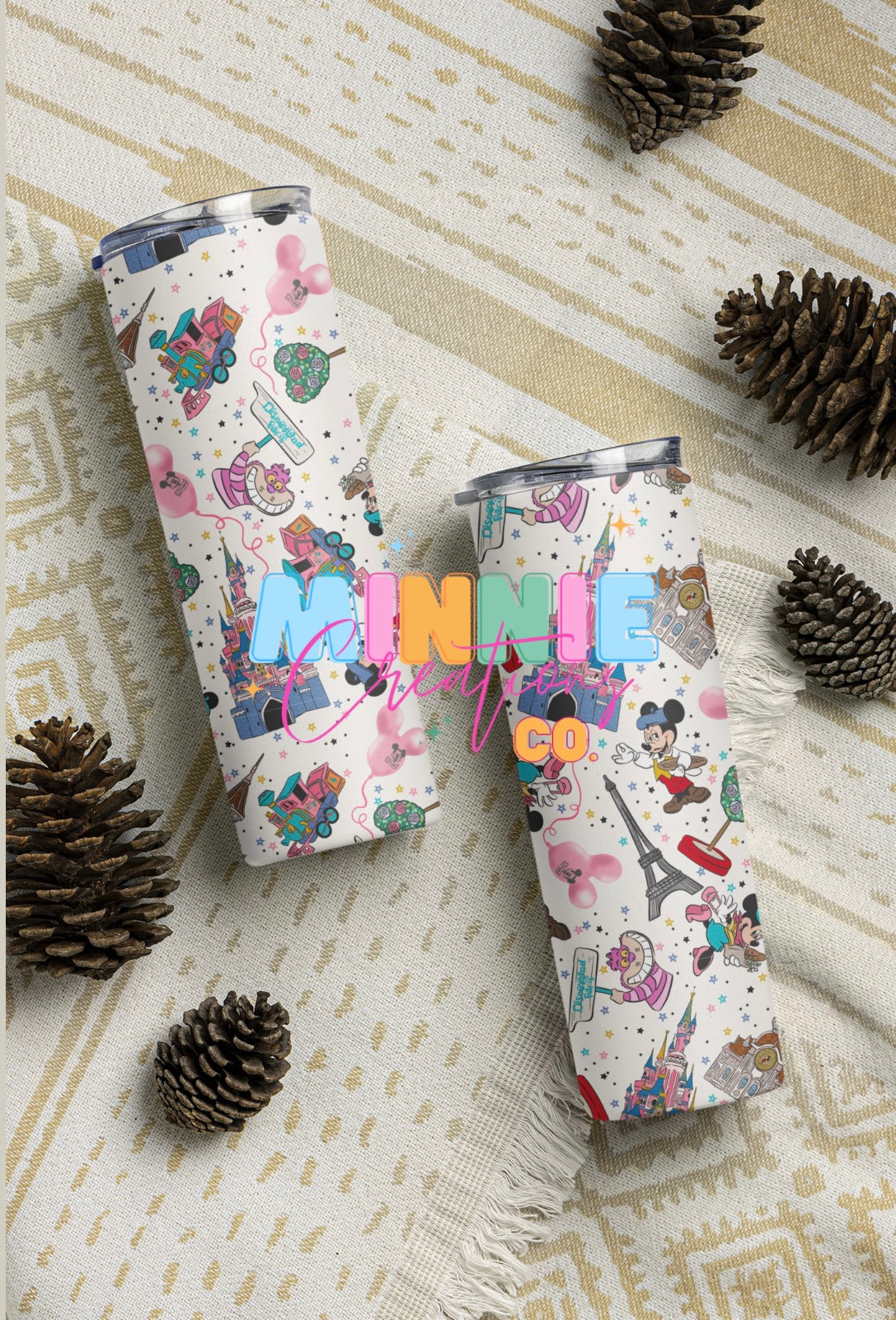 Let’s go to Paris 20oz Skinny Tumblers