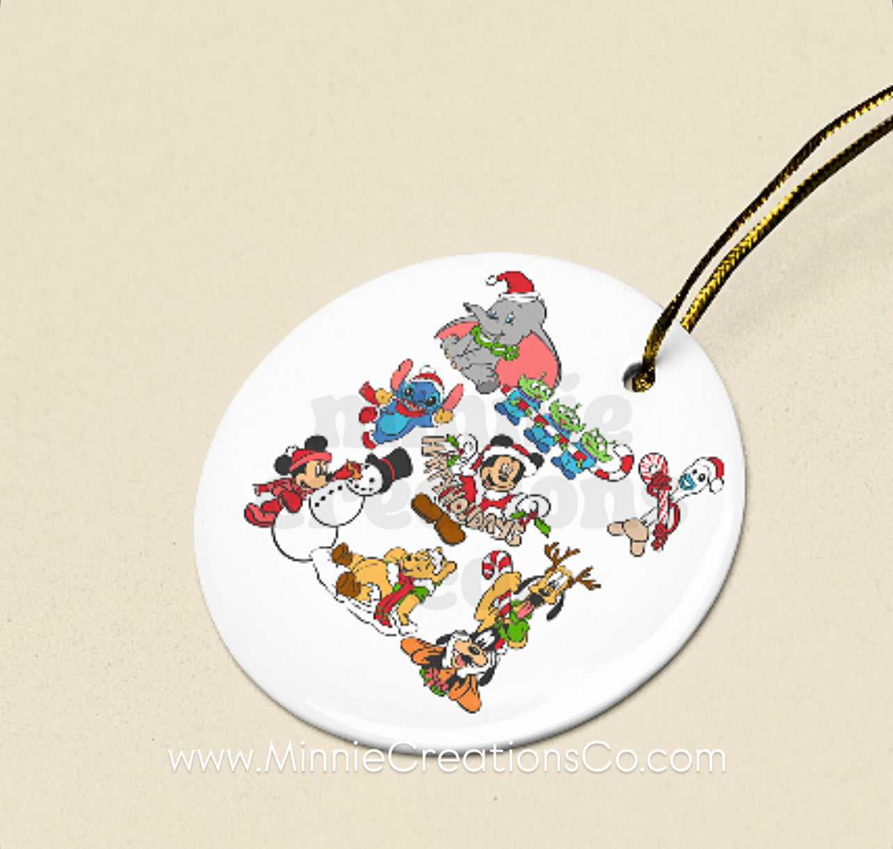 Christmas Magic Ornament | Happy Holidays Decoration | Gifts