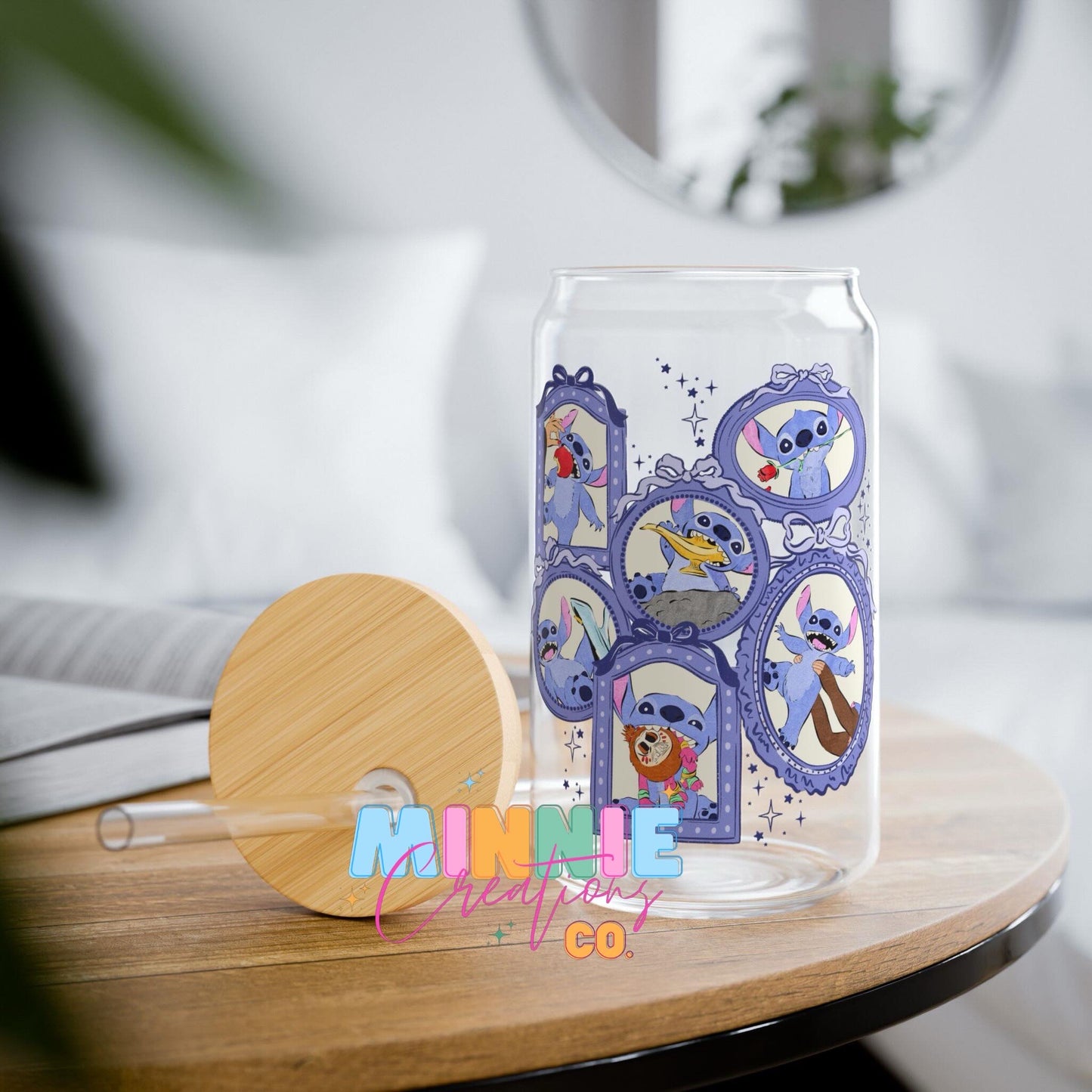 Little Alien frames Glass Can Cup