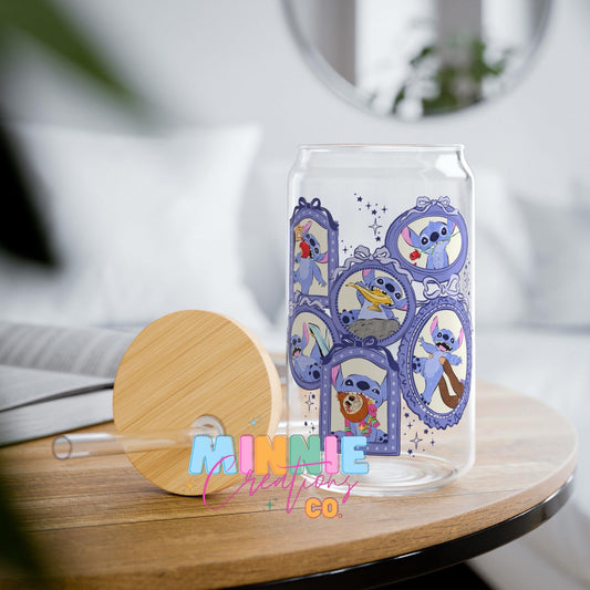 Little Alien frames Glass Can Cup