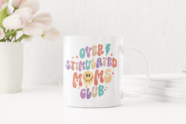 Overstimulated Mum mug