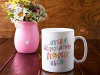 Overstimulated Mum mug