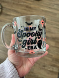 Spooky Girl Crystal Clear Libbey mug