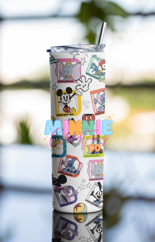 AP Magnet 20oz Skinny Tumblers