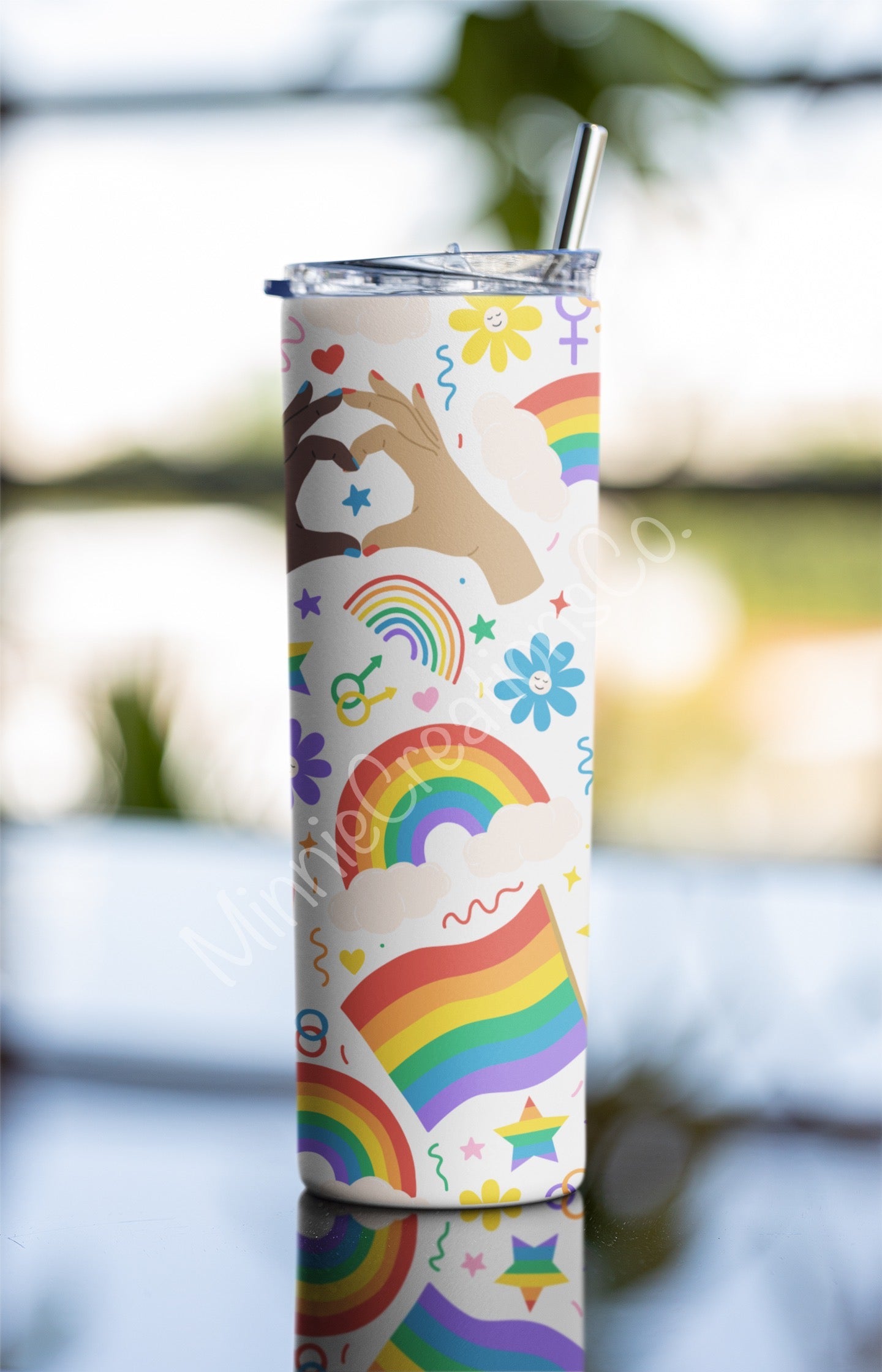 Love is Love Pride 20oz Skinny Tumblers