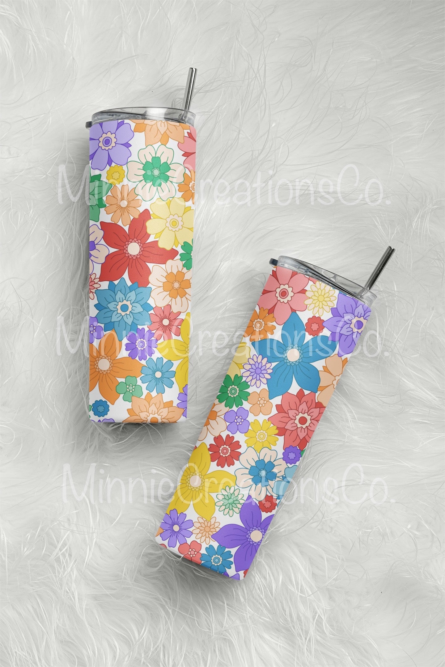 Flowers of Pride 20oz Skinny Tumblers