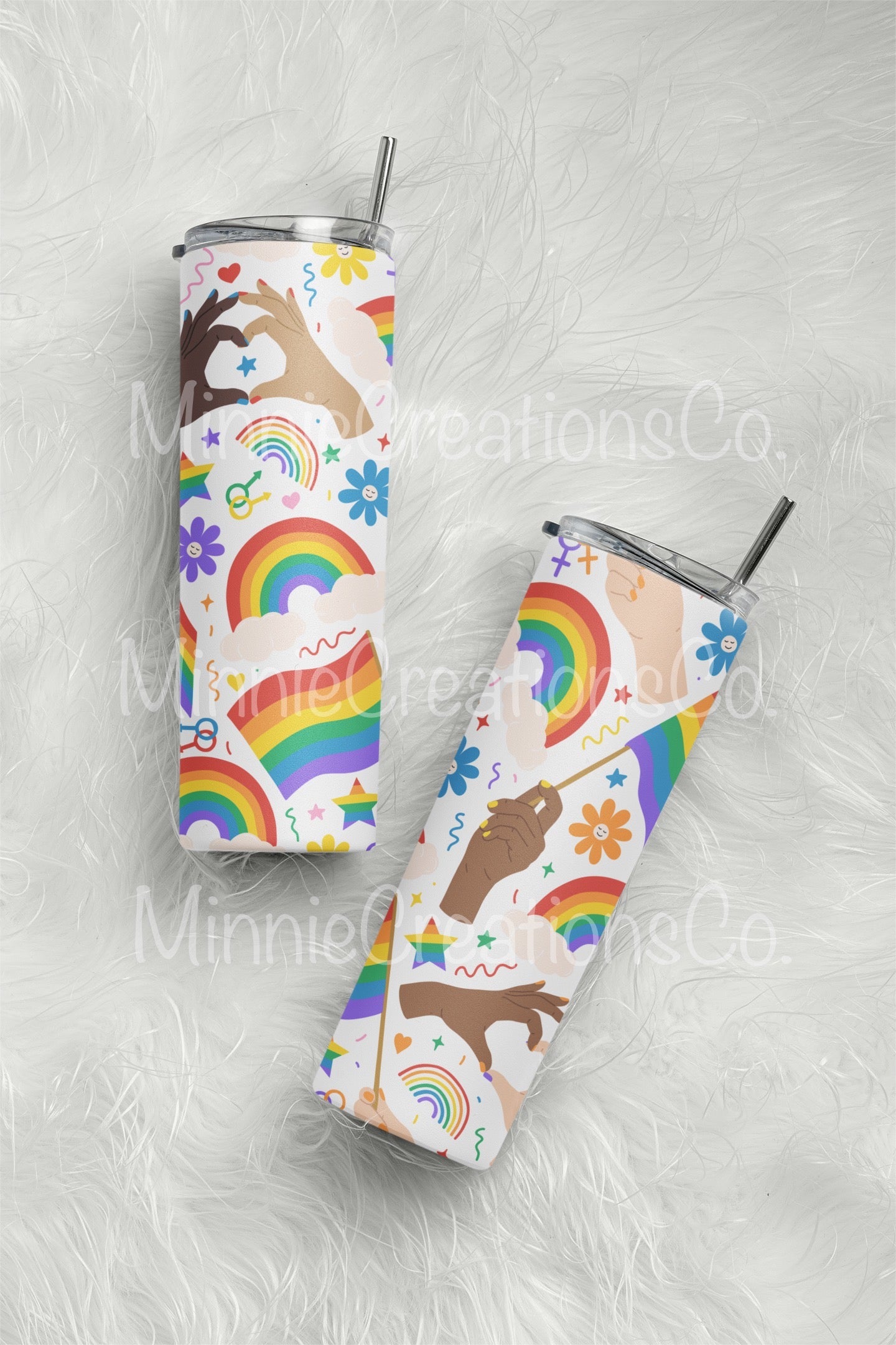 Love is Love Pride 20oz Skinny Tumblers