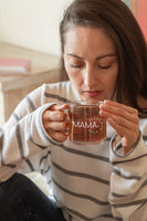 Mama Crystal Clear Libbey mug