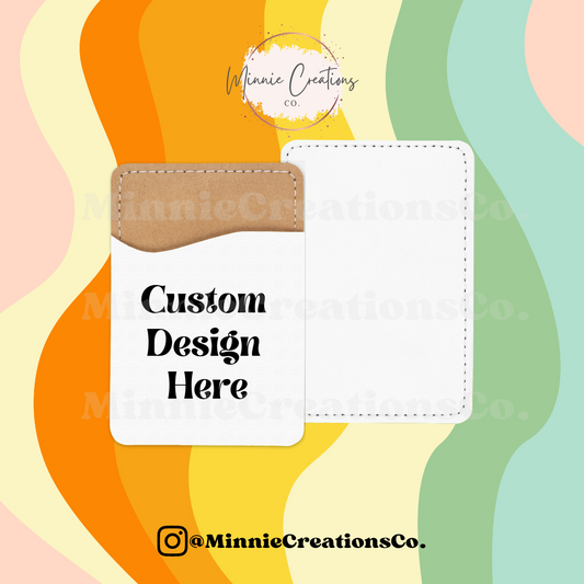 Custom Only Card Holder Wallet | Phone Wallet Card holder