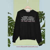 Small Business Owners Unisex Crewneck | Small Business Hoodie Sweater