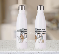 Water Bottle Insulated Double walled  | Custom 17oz Water Bottle Tumbler